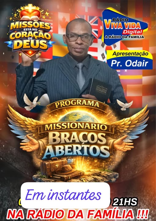 pastor o dair programa novo tempo   de sugunda a sexta das 22 as 00 hrs.